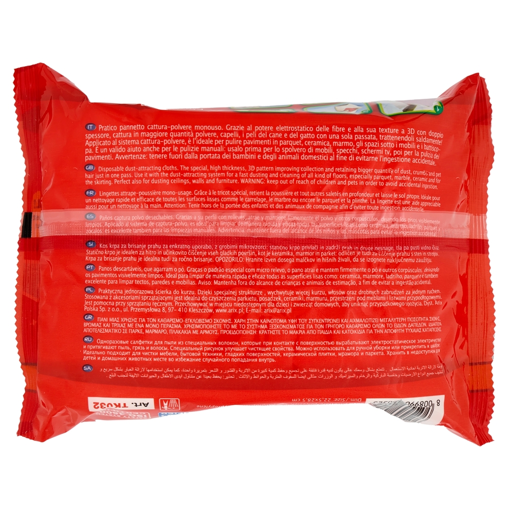 Tonkita Panni Elettrostatici Catturapolvere 14 pz